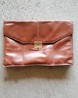 Samsonite leather laptop bag/briefcase