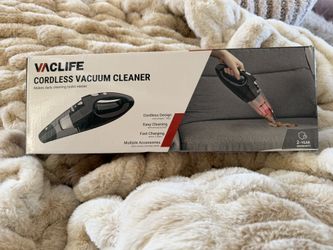 Cordless Handheld Vacuum (New in Box) – Lightweight & Rechargeable