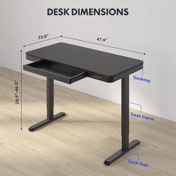 Black Standing Desk