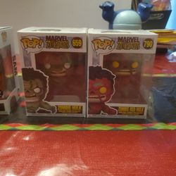 Zombie Hulk And Red Hulk