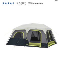 CORE 10-Person Lighted Instant Cabin Tent