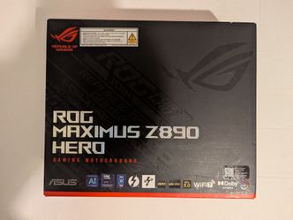 Z890 ROG MAXIMUS HERO