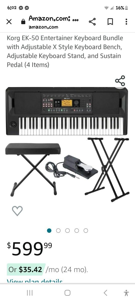 Brand New Korg Entertainer Complete New In Box