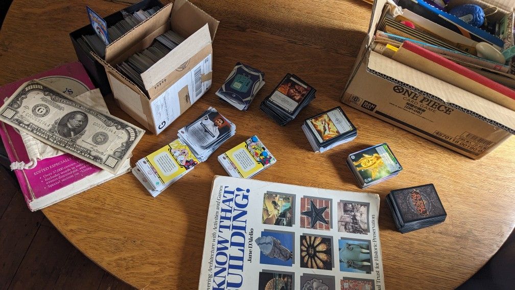 Card Lot ( Pokemon, Disney, Marvel, Flesh And Blood)+ Stuff