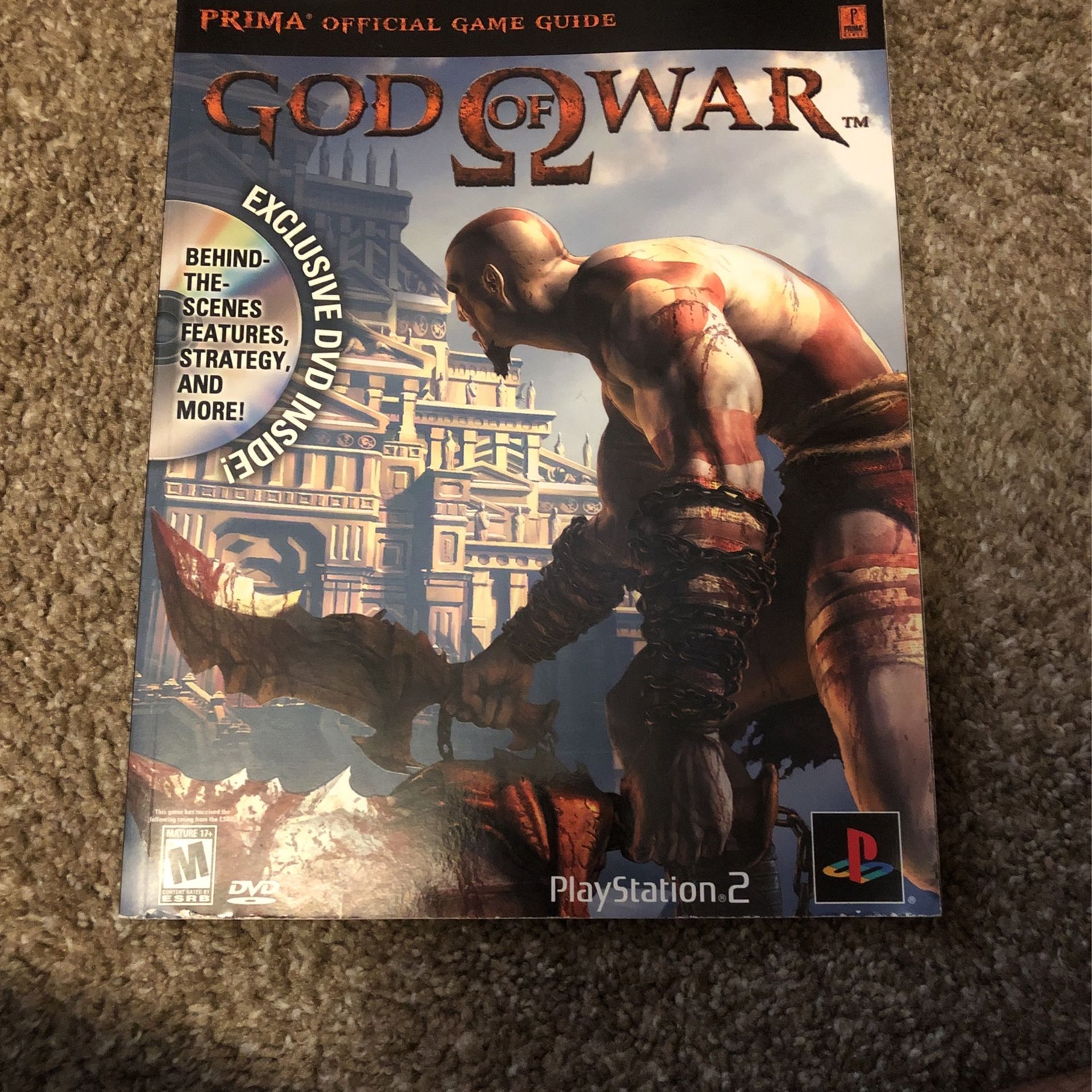God Of War Prima Official Game Guide For The Ps2 With DVD