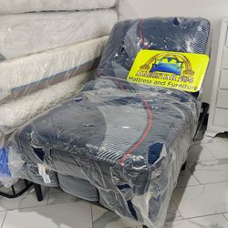 Adjustable twin XL sizes bed