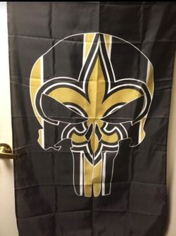 New Orleans Saints punisher banner