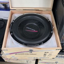 Audiobahn 12” New Subwoofers In Box! Blowout