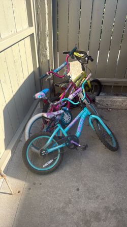 3 kids Bikes