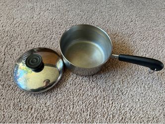 Revereware Stainless Steel Copper Bottom 1qt Pot Revere-ware