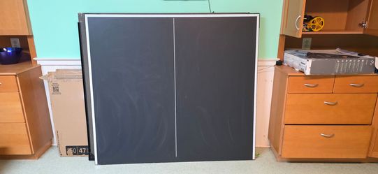 Ping pong table top and accessories