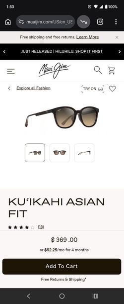 Maui Jim sunglasses