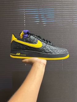 Nike Kobe Air Force 1 lakers away numbered (Men’s)