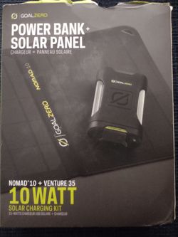 Panel solar con cargador