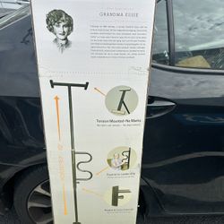 Stander Security Pole & Curve Grab Bar - New In Box 