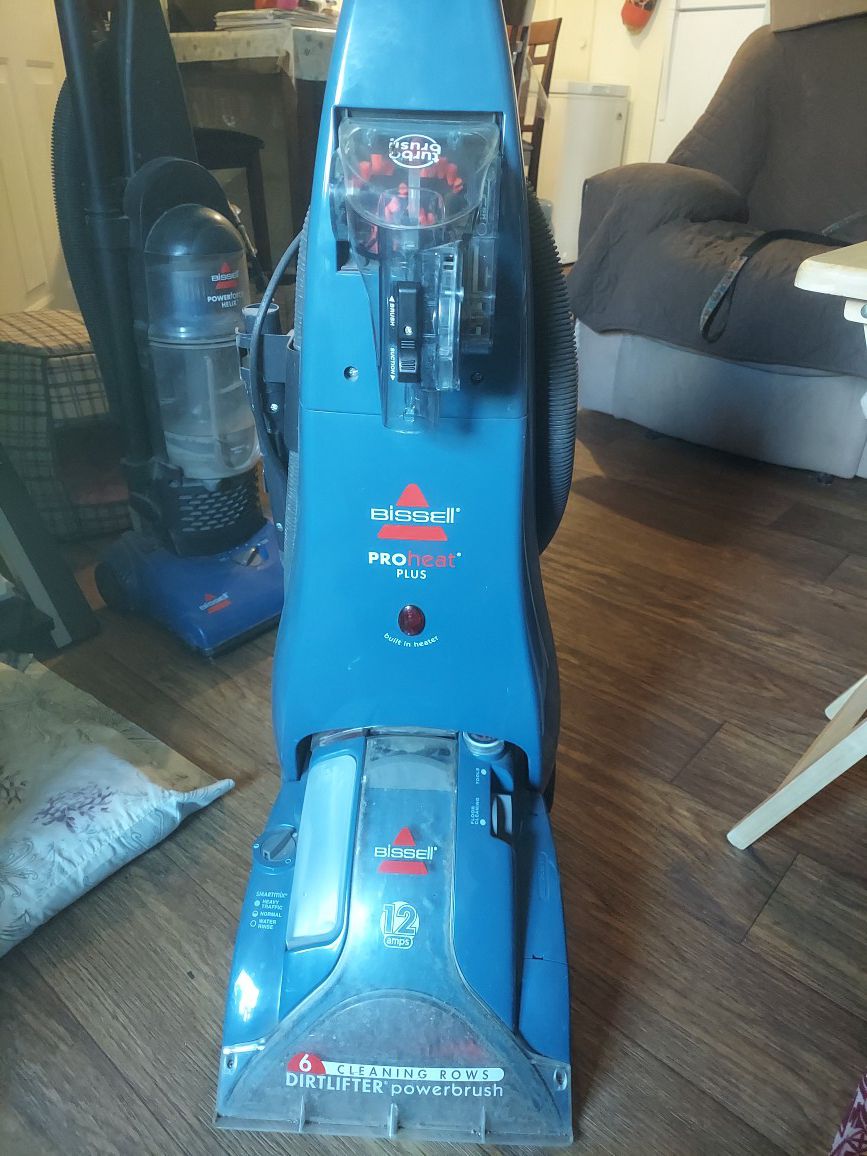 BISSELL PROheat Plus Carpet cleaner.