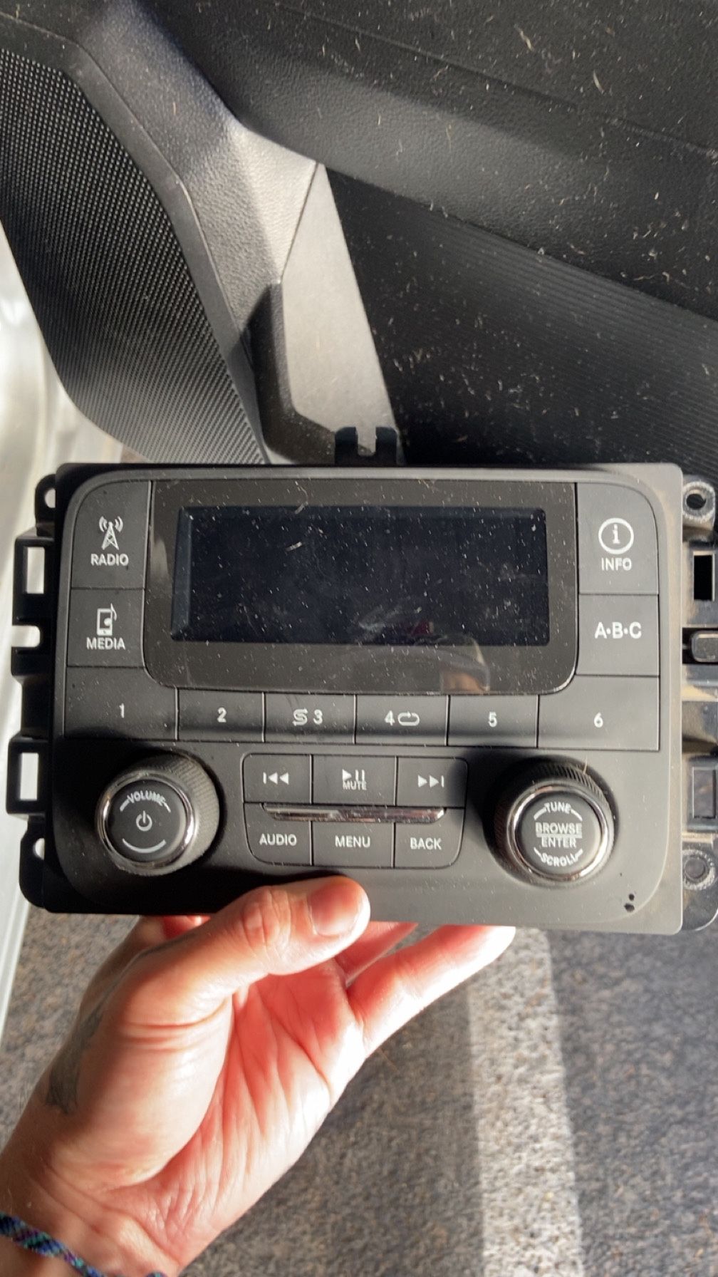 OEM Radio For Dodge And Jeep 