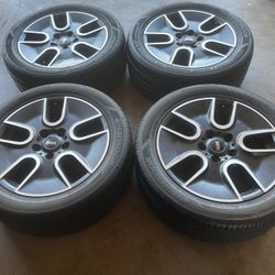 245 45 17 Beautiful Set Tires With Rims Mini Coooer Tires Have Very Good Tread Left 