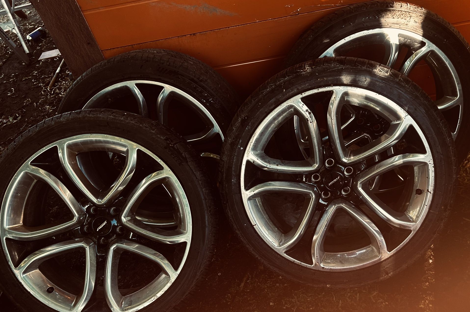 22” Rims And Tires