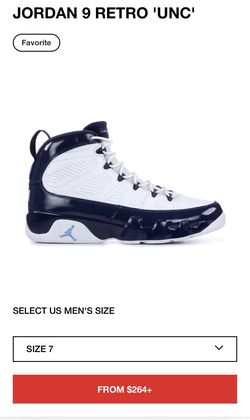 Jordan 9 Retro ‘UNC’
