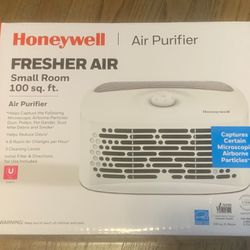 New Honeywell Tabletop Air Purifier HEPA Small Room 100 Ft.²,
