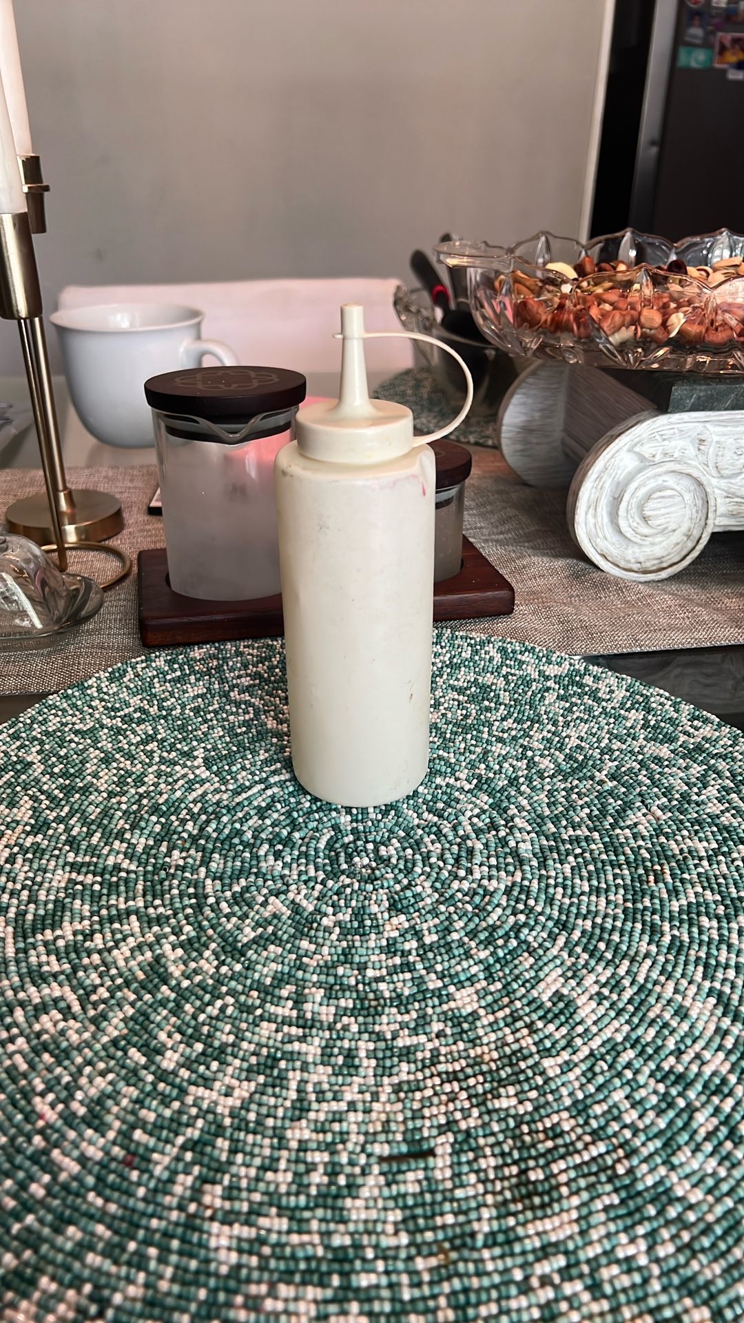 Squirt Bottle For A Condiments