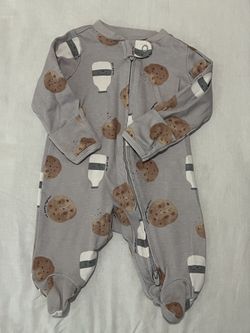 Newborn Milk And Cookies Pjs
