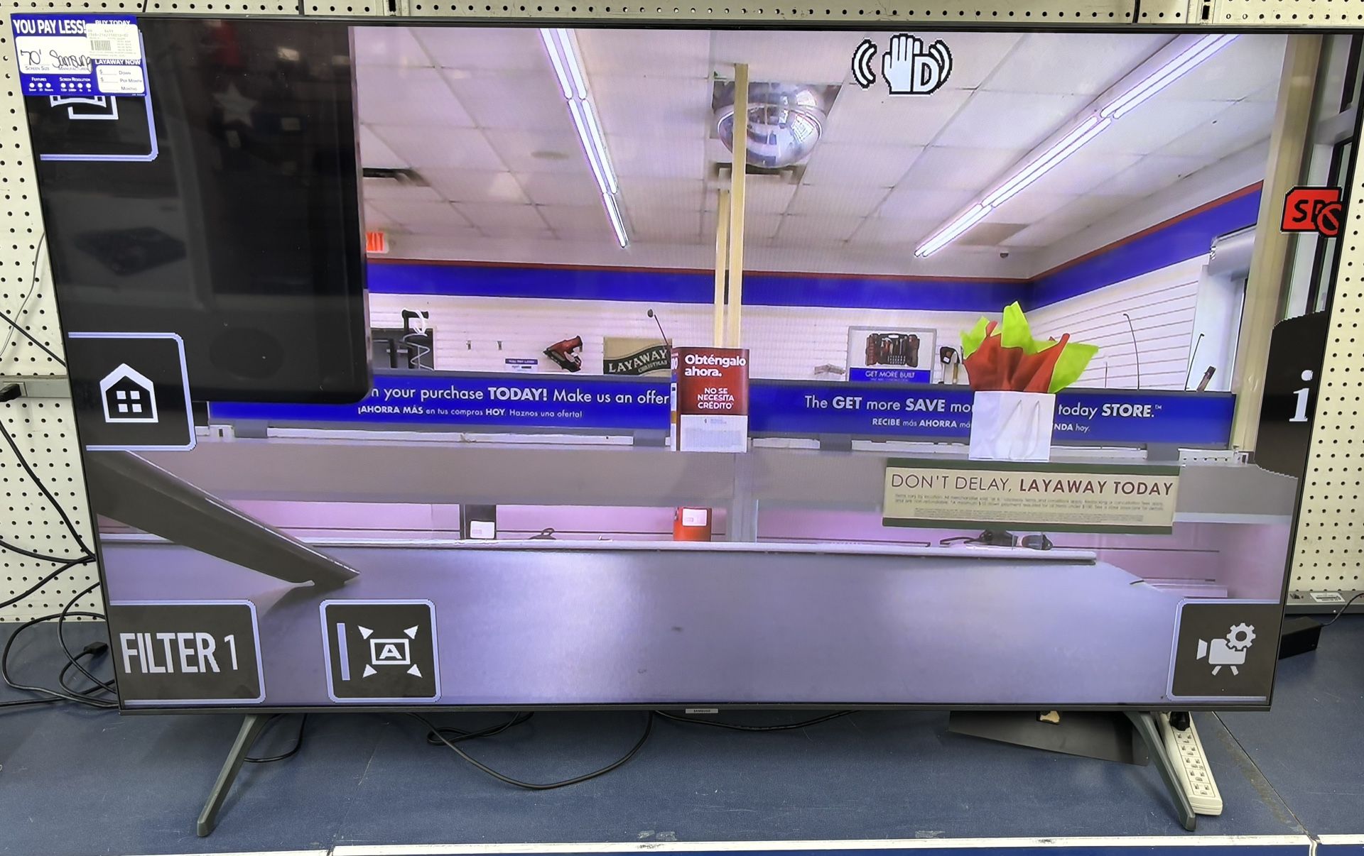 70” Samsung Smart Tv