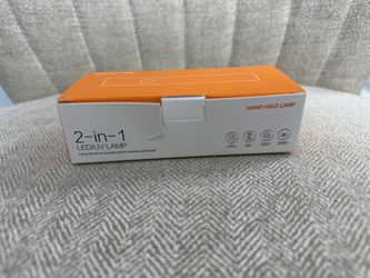 Portable UV Light for gel Nail With Recharging USB Cable 