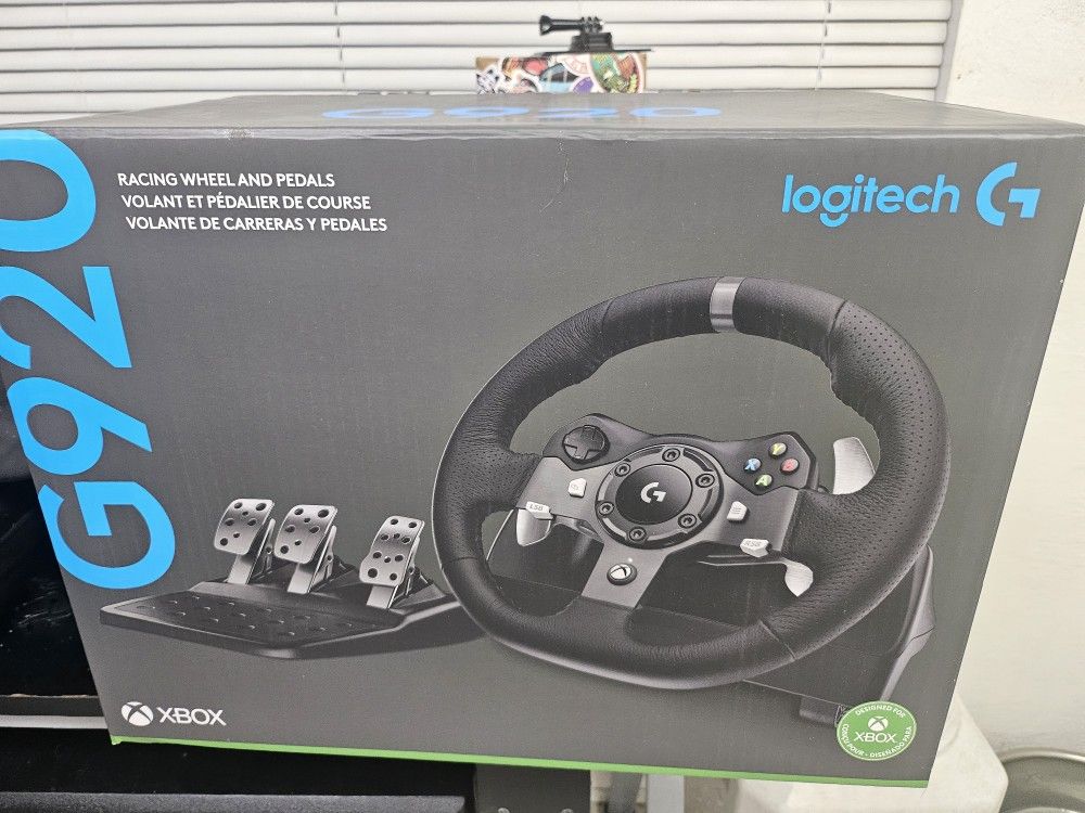 Logitech G920 Racing Wheel & Pedals XBOX Microsoft