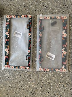 Floral license plate plates set of two