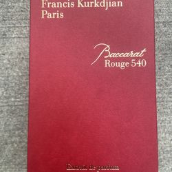 Baccarat Rouge 540