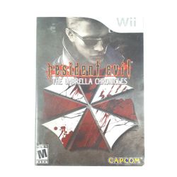 Nintendo Wii Brand Resident Evil Umbrella Chronicles Video Game Works Great 2 Player Rated M For Mature| Will Delete Post Once Sold