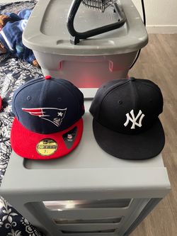 Patriot hat, New York Yankees hat