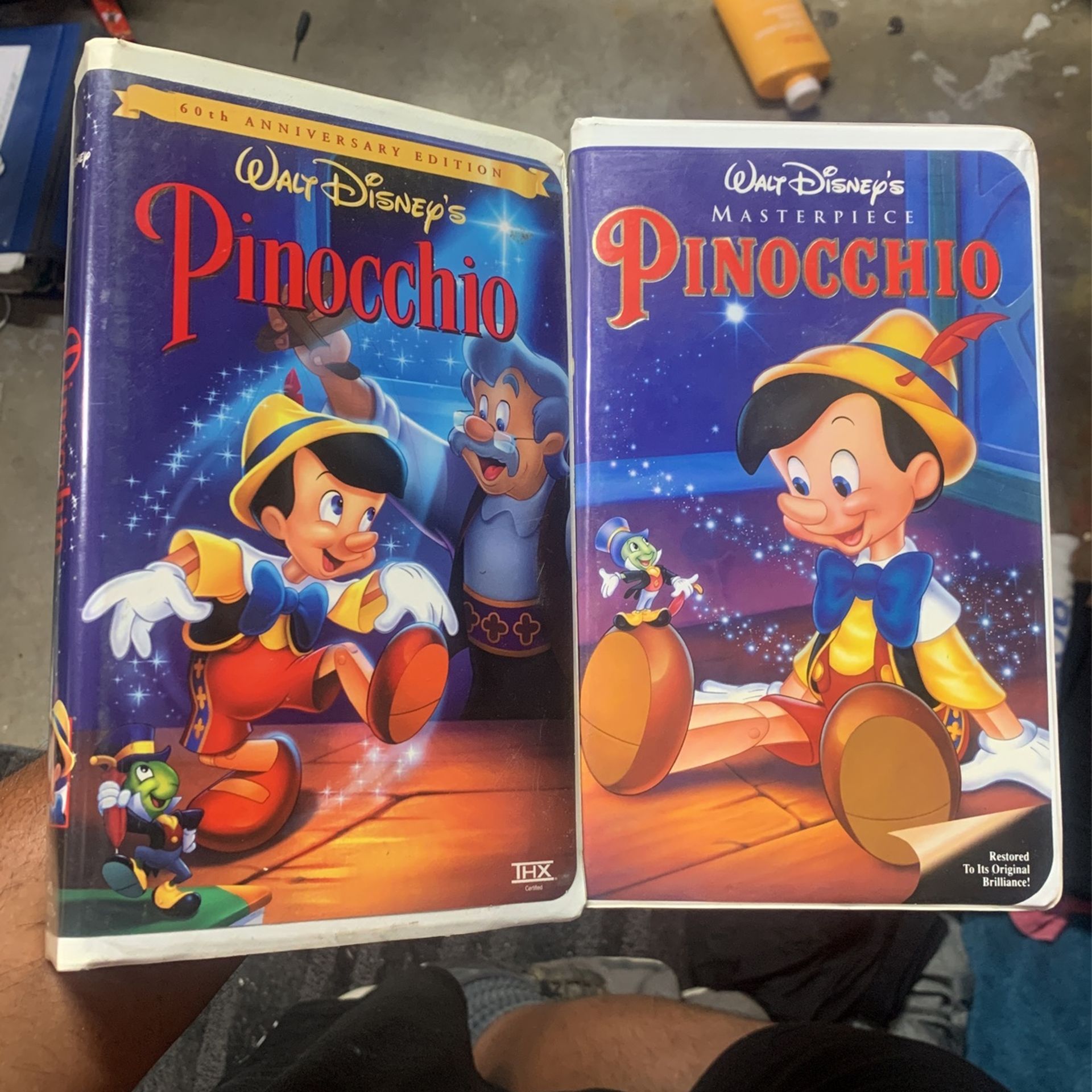Pinocchio On VHS