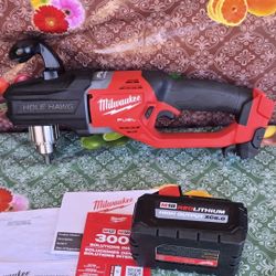 Milwaukee
M18 FUEL GEN II 18V Lithium-Ion Brushless Cordless 1/2 in. Hole Hawg Right Angle Drill with  (1)-high output 6.0ah battery 