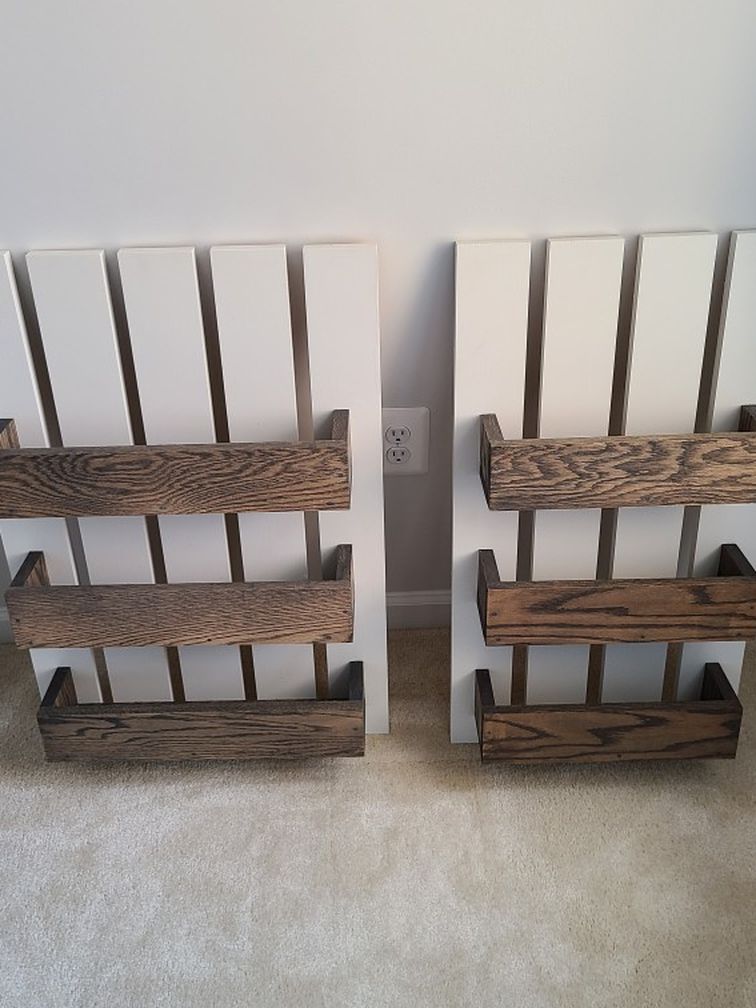 2 Wood Shelves