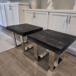 2 Side Tables. Used, in good condition. 

23.5" x 20"H 

$95

End Tables 