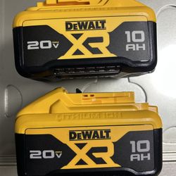 DeWalt DCB210-2 20v 10 Ah Power Tool Battery (2 Pack)
