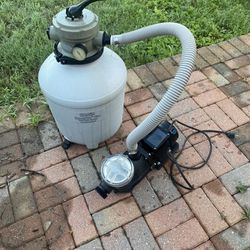 Sand Filter With Pump For above ground Pool
