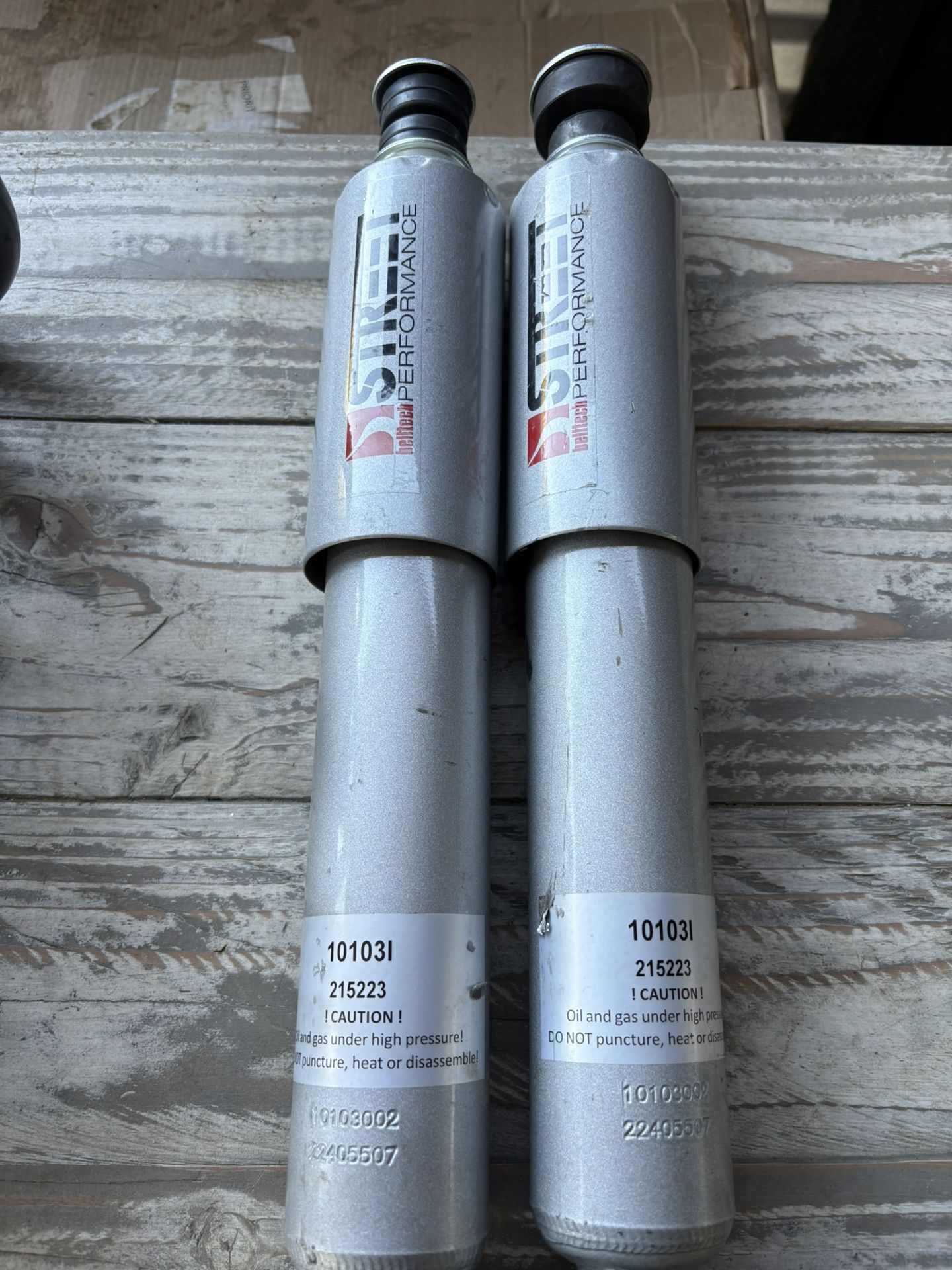 Bell Tech Drop Shocks