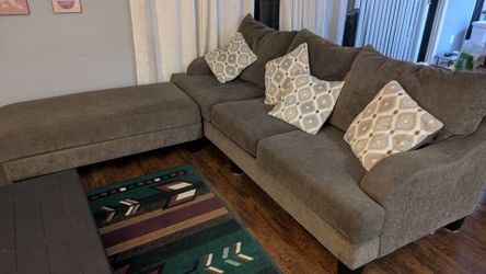 Couch and Ottoman