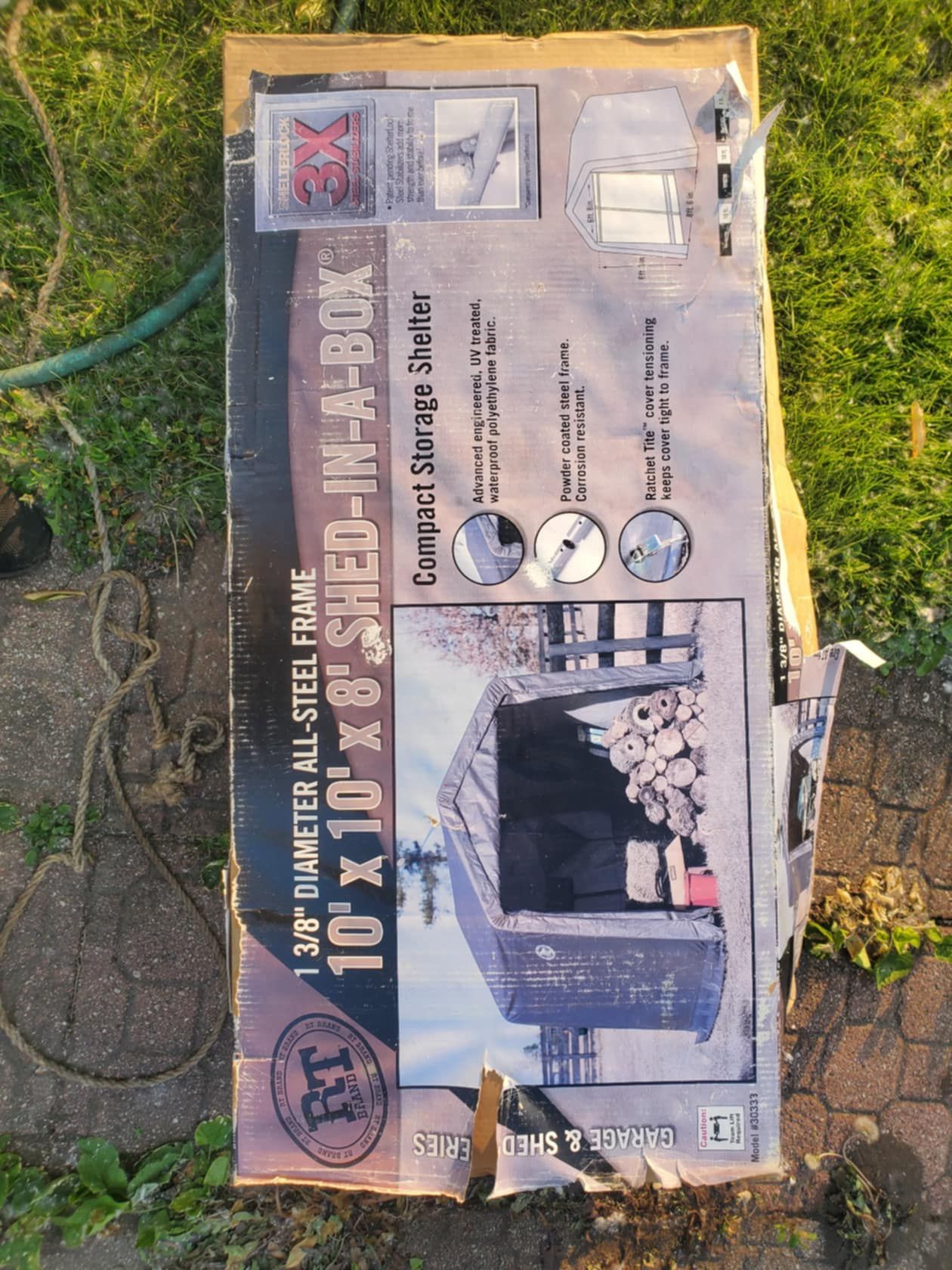 Shed in box