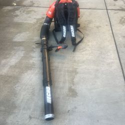 233 MPH 651 CFM 63.3cc Gas 2-Stroke Backpack Leaf Blower with Tube Throttle