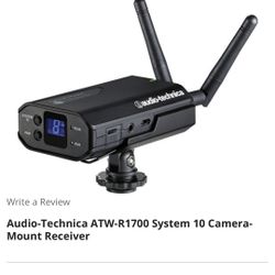 Audio Technica Wireless Microphone  Set (2) $89