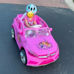 Power wheel 12V Disney princess mercedes 