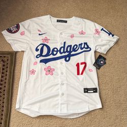Brand New! Shohei Ohtani Los Angels Dodgers 2025 MLB World Tokyo Jersey Sz Large