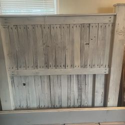 RECLAIMED WOOD HEADBOARD  Country Shabby Chic 