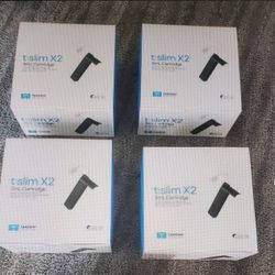 Tandem t:slim x2 cartridges, 4 boxes, Factory Sealed, New and Unopened