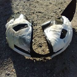 New Ford Inner Fender Liner Part Number Provided On A Sticker